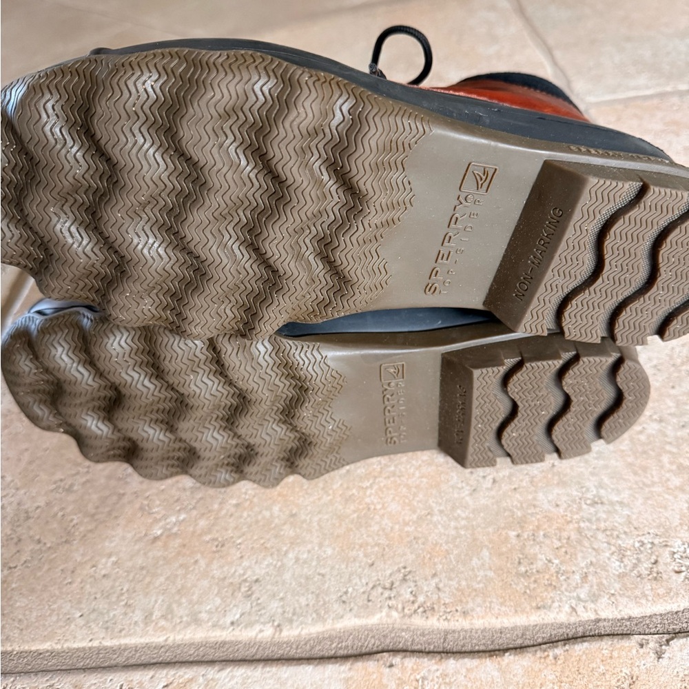 Sperry Top-Sider Men's Brown and Black Rain & Snow Boots - Picture 4 of 5